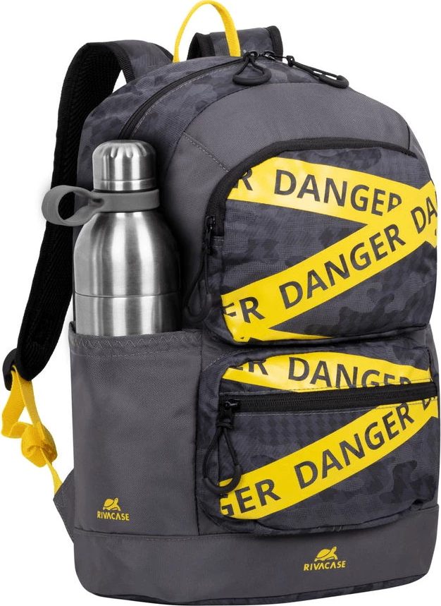 çantë shpine RIVACASE 5421 Erebus 14L waterproof, për laptop/tablet deri 10.1", gri