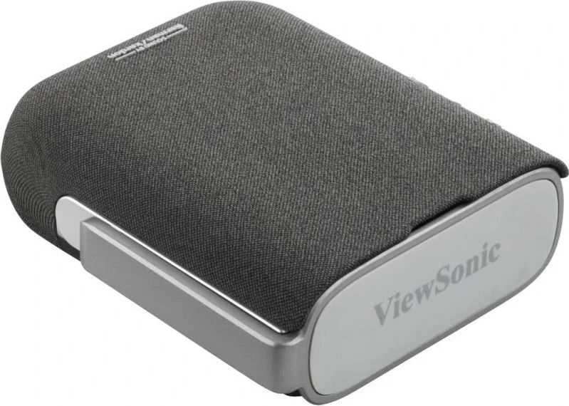 Projektor portativ Viewsonic M1S, LED, WVGA, 16 GB, i zi, argjendtë