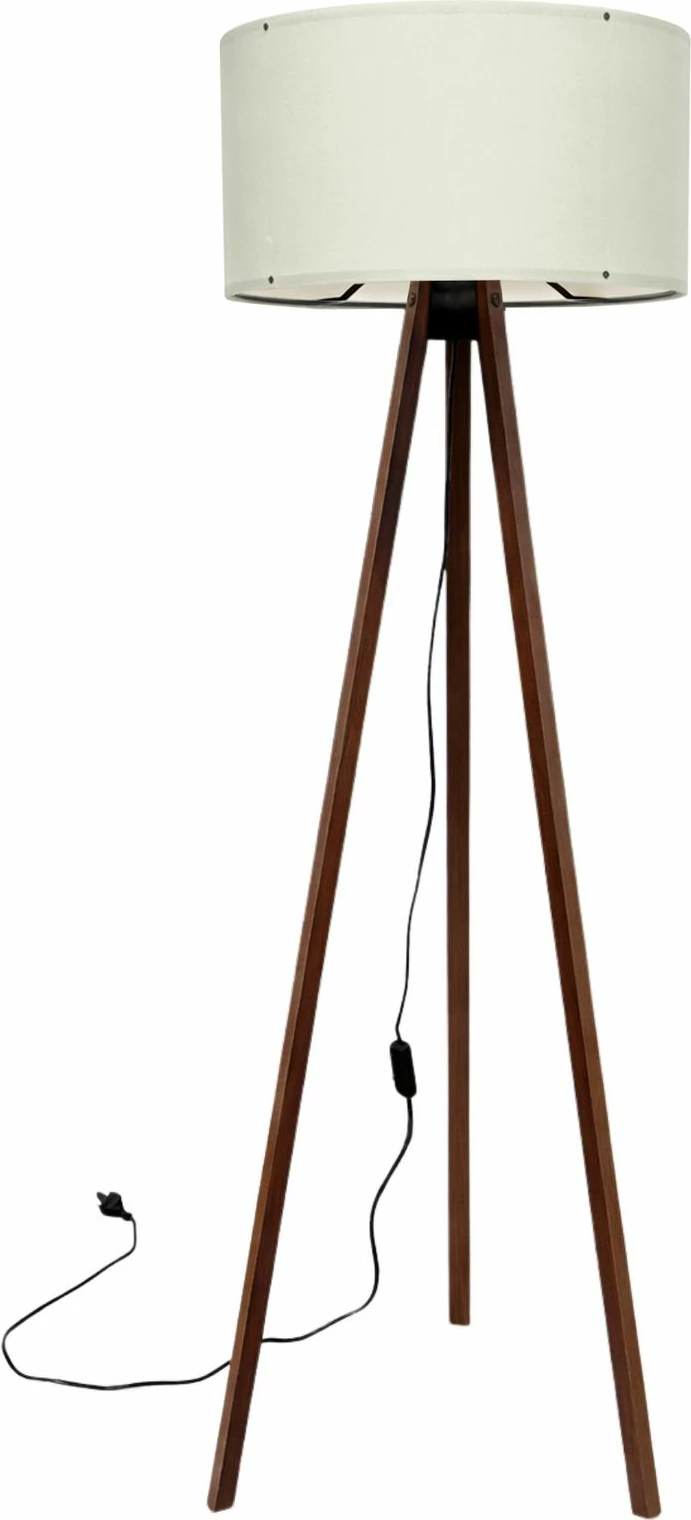Llambë dyshemeje Opviq, AYD-1528, e bardhë dhe kafe, 38x140cm