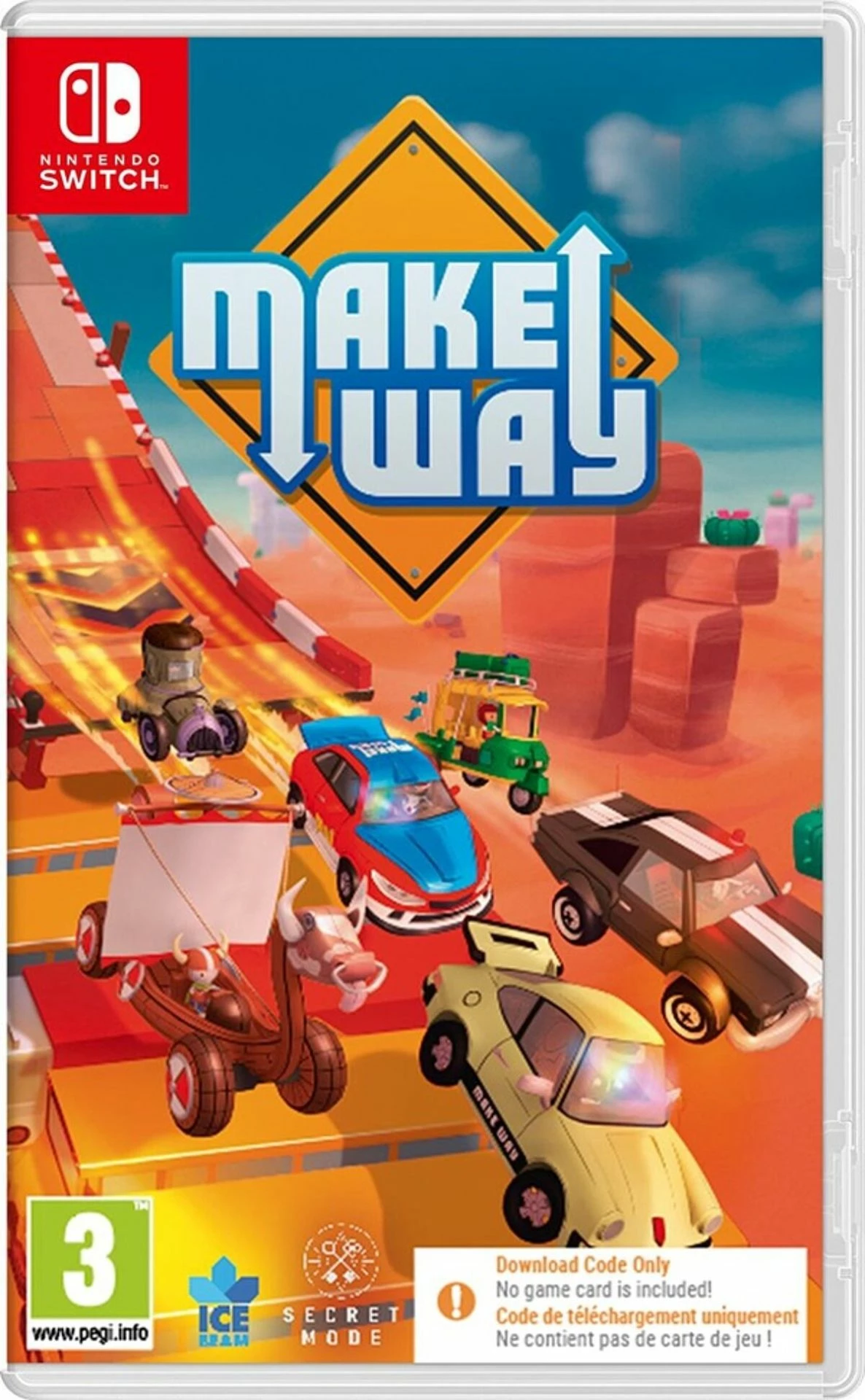 Lojë Nintendo Switch Secret Mode Make Way (CIAB), kod digjital, PEGI 3