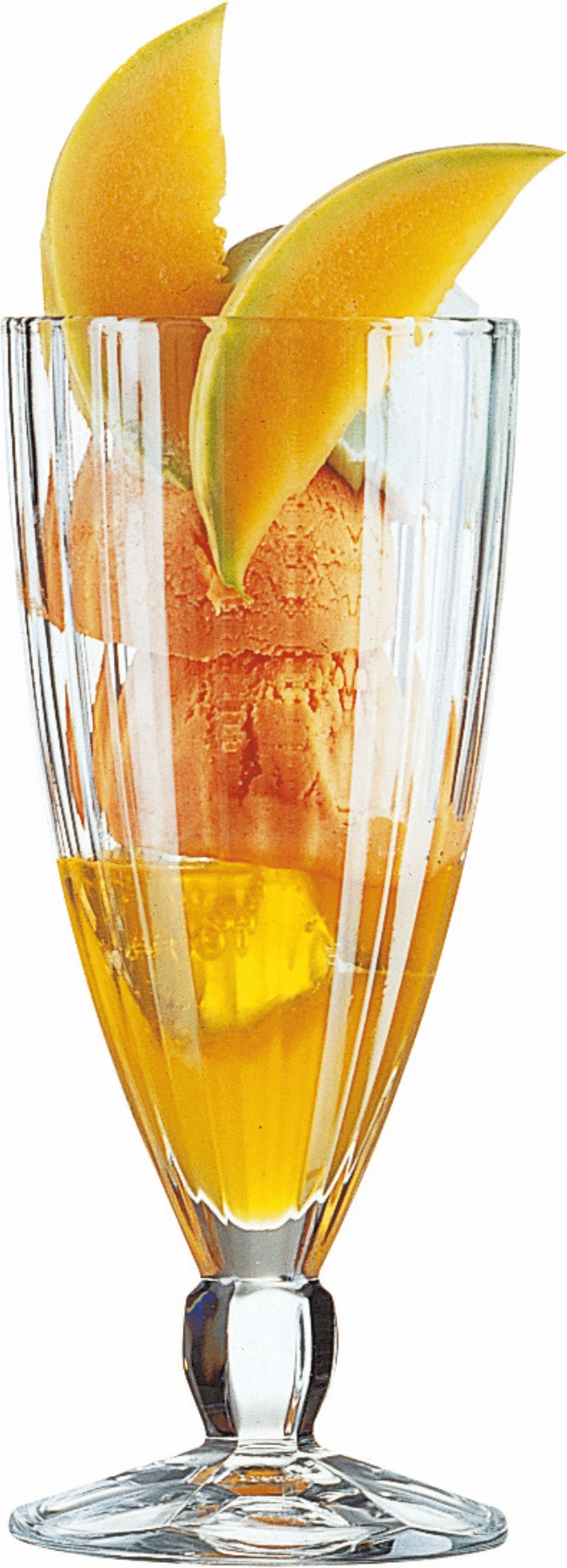 Gotë deserti Arcoroc Quadro 360 ml, transparente, set 6 copë