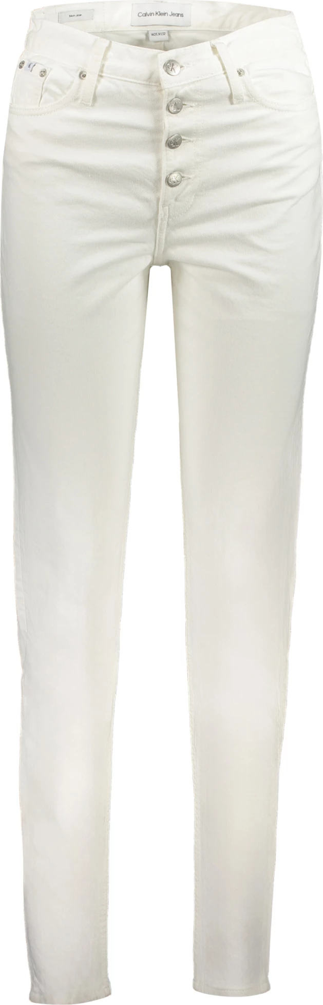 Xhinse femra Calvin Klein mom jeans, të bardha