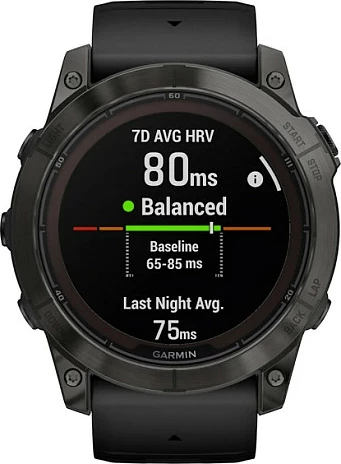 Smartwatch Garmin fēnix 7X Pro Solar, GPS, 51mm, 32GB, Carbon Grey