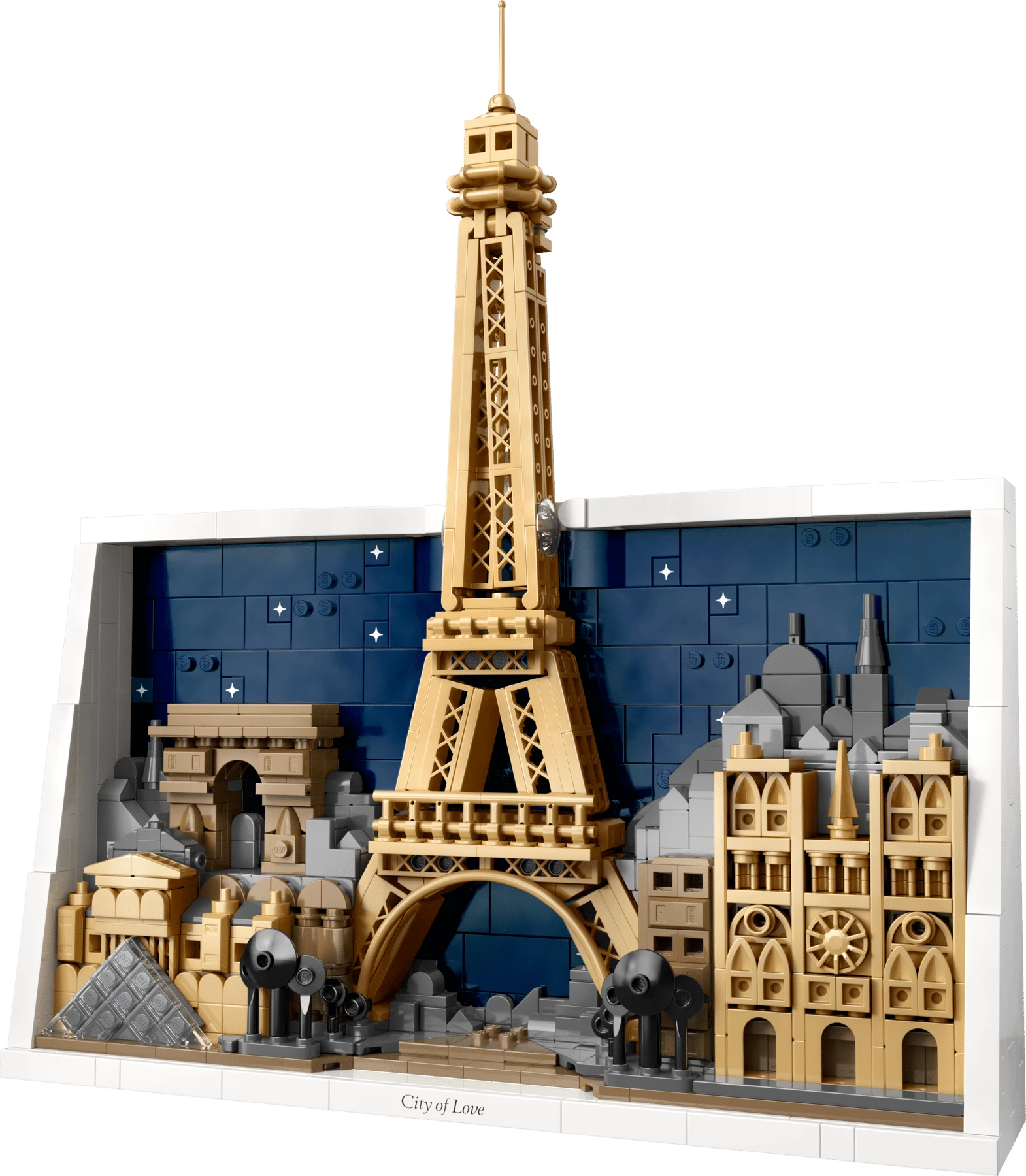 Set LEGO Architecture Paris – City of Love 21064, 958 copë