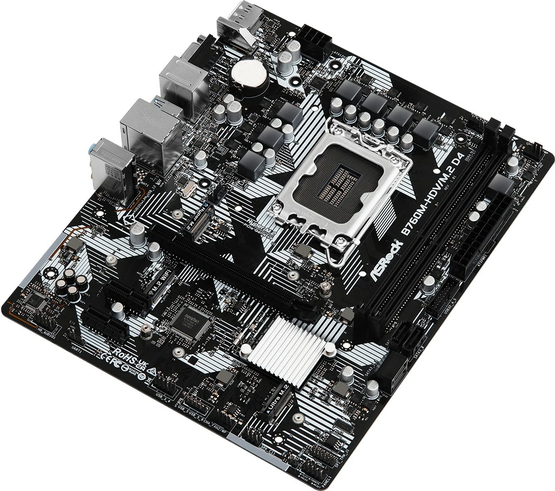 Pllakë amë Asrock B760M-HDV/M.2 D4 Intel B760