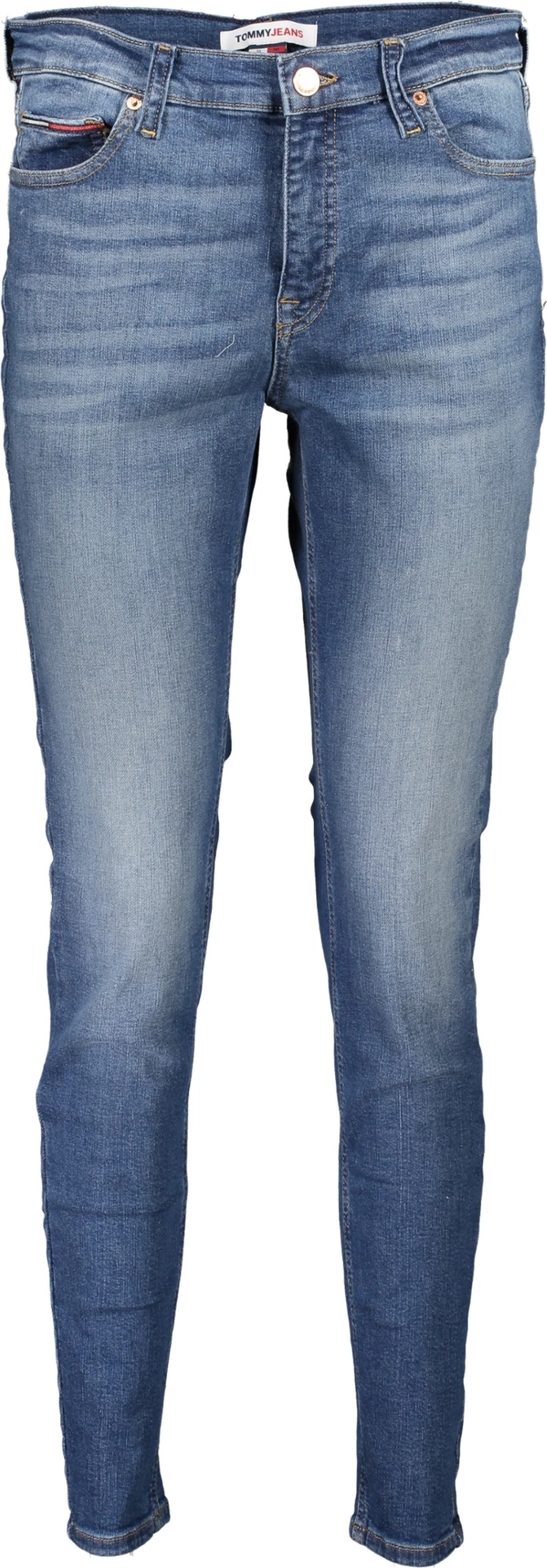 Jeans për femra TOMMY HILFIGER NORA MID RISE SKINNY, blu