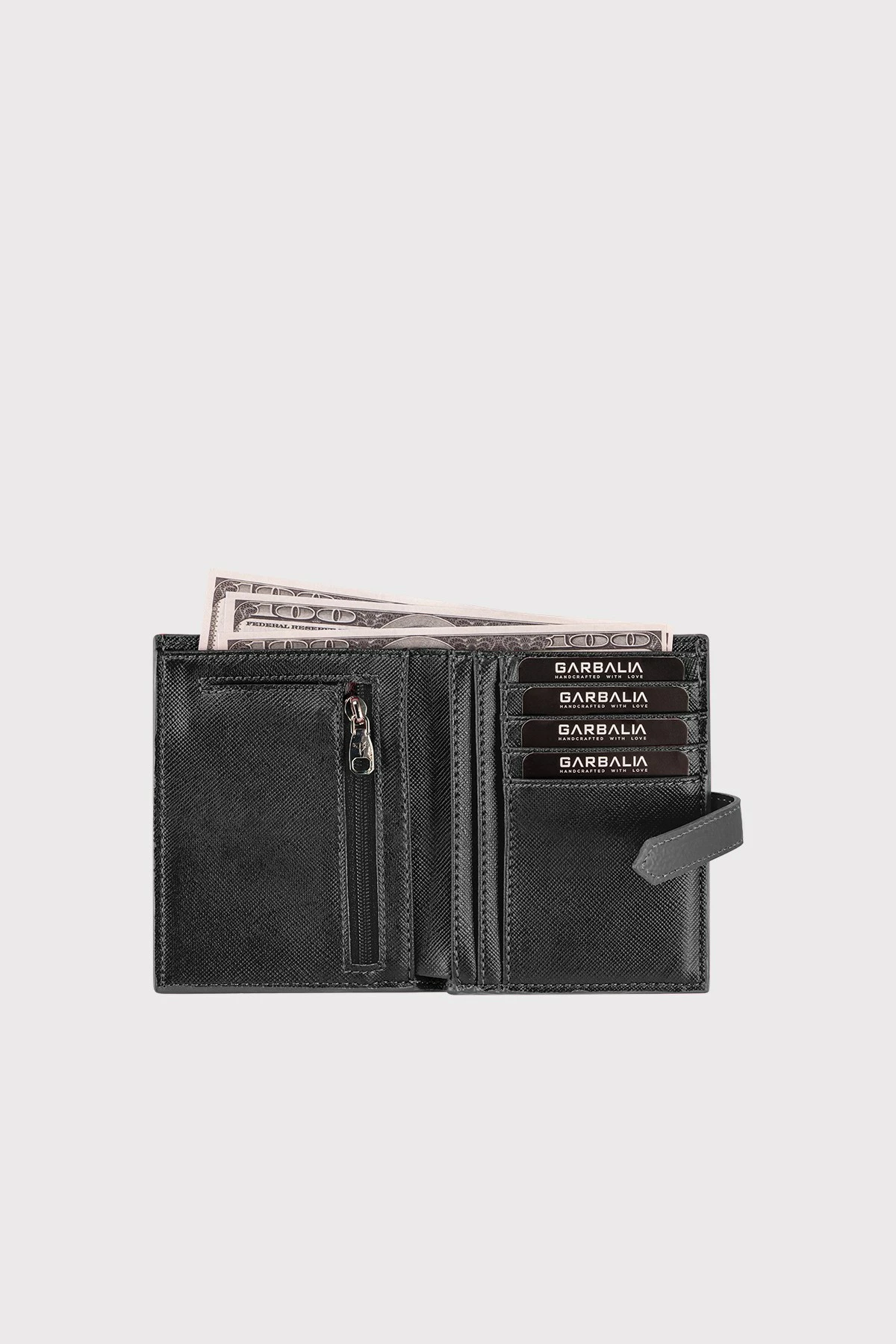 Portofol për gra, Zoozie Bags, Helsinki Parlak, ngjyrë e zezë