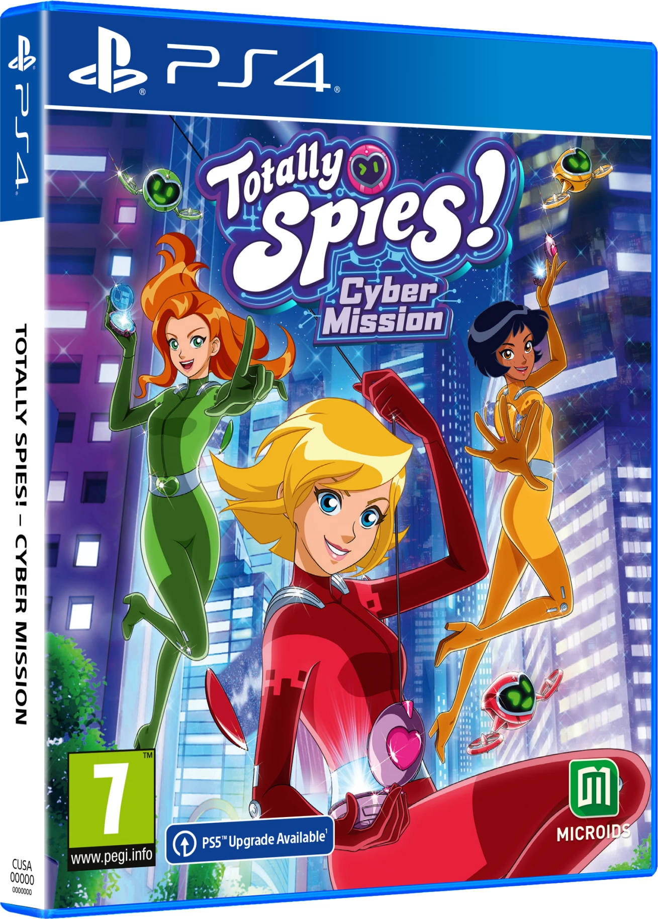 Lojë Microids Totally Spies! Cyber Mission për PlayStation 4 (PS4), PEGI 7