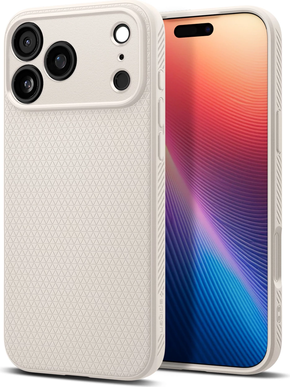 Mbështjellës Spigen Liquid Air për iPhone 17 Pro Max, Titanic