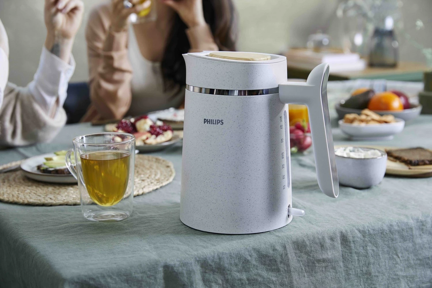 Çajnik Philips Eco Conscious Edition HD9365/10, 1.7 L, 2200 W, Bardhë