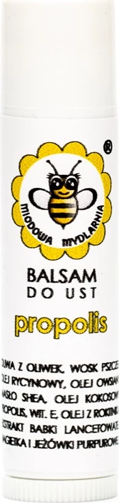 Balsam për buzë për femra Miodowa Mydlarnia Propolis 4.5ml