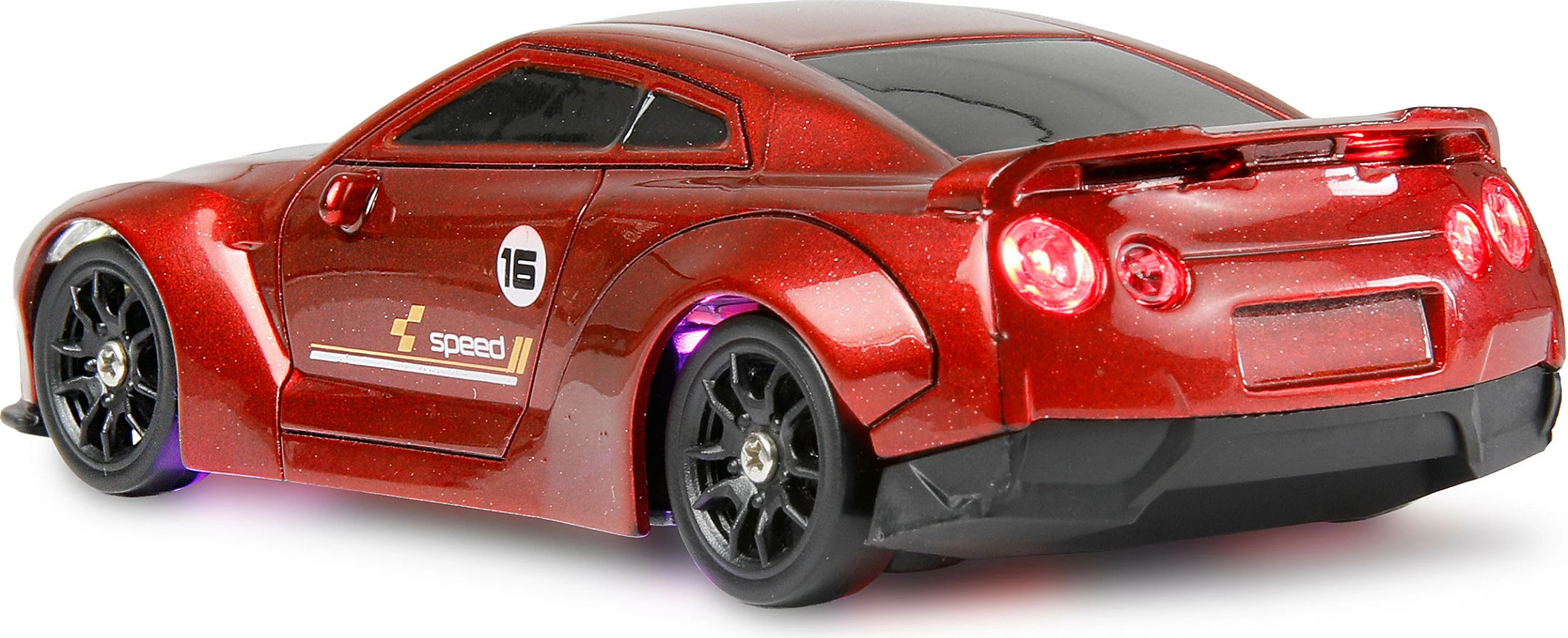 Vetura me telekomandë AMEWI Drift Sport GTR, 1:43, 4WD, Gyro, 2.4GHz, RTR, e kuqe