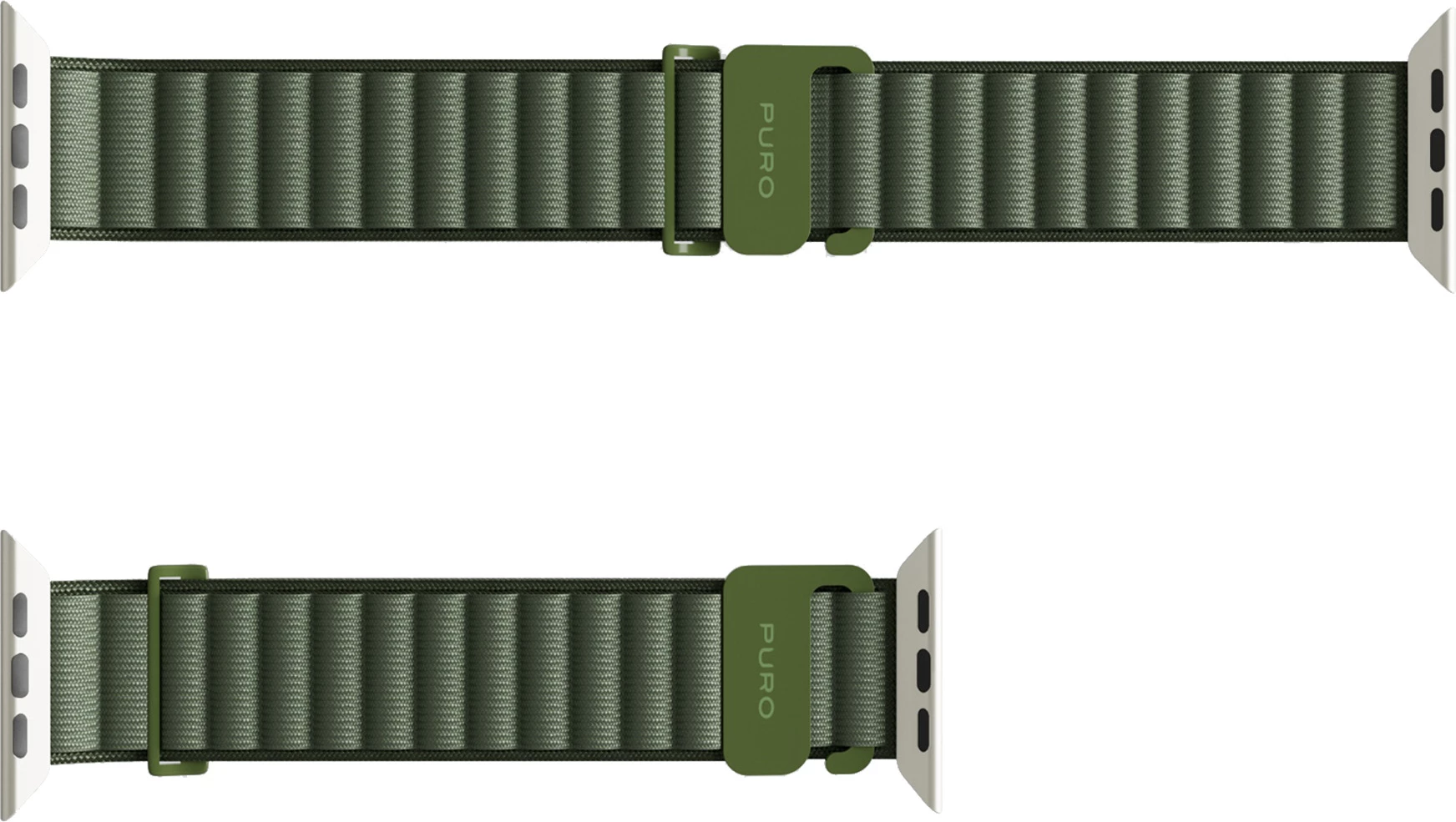 Rrip najloni për Apple Watch Puro Extreme, 42/44/45/49mm, e gjelbër e errët