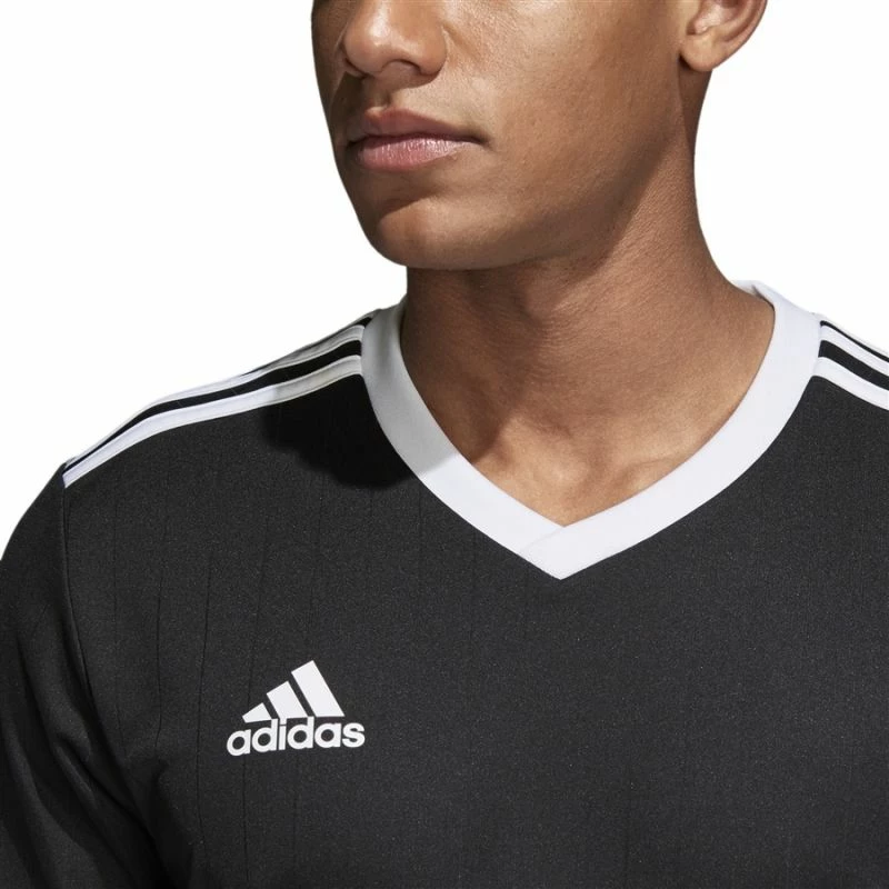 Fanellë futbolli për fëmijë adidas, e zezë [Madhësia: 128 cm]