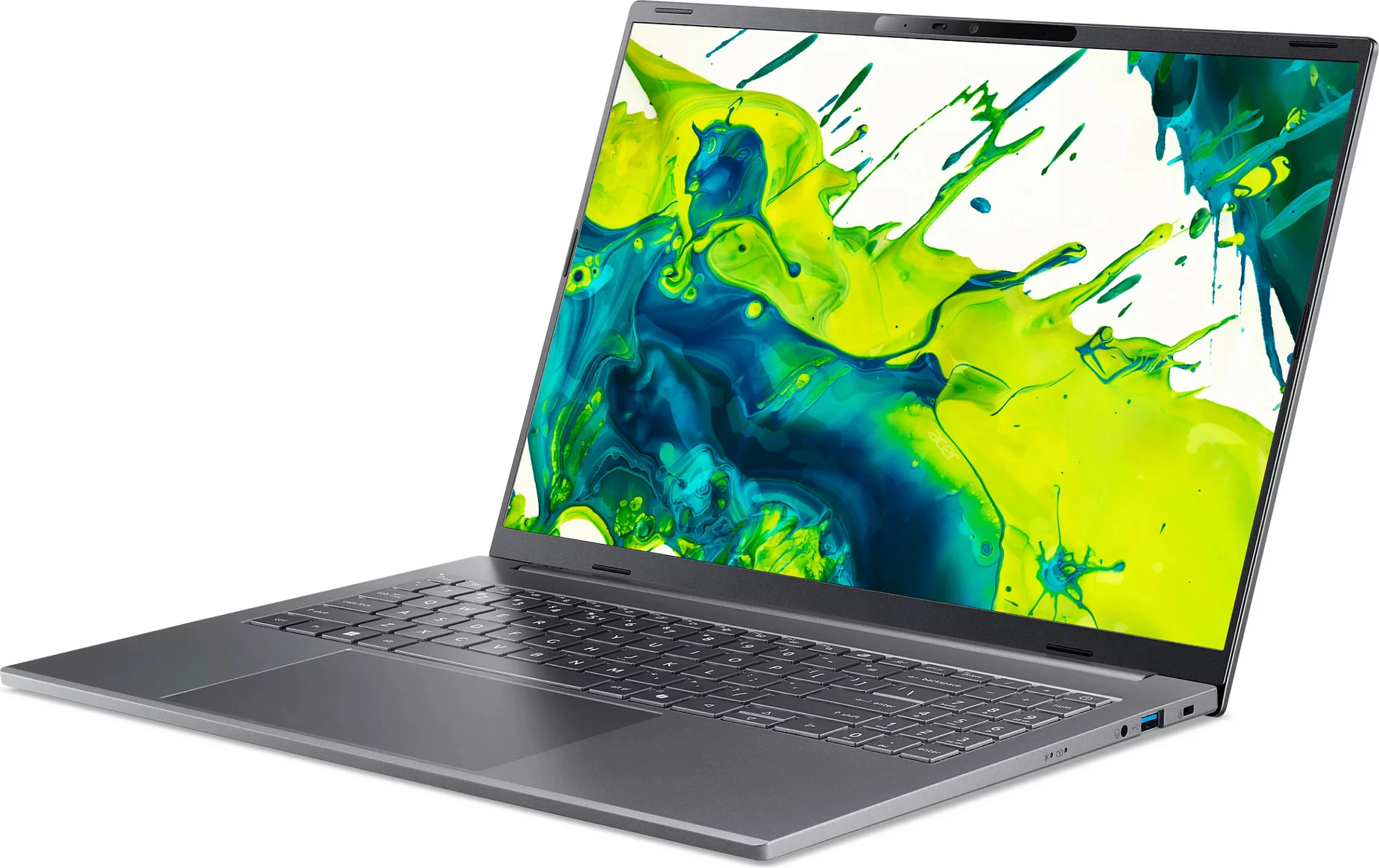 Laptop Acer Aspire 16 AI OLED A16-I71M-735R, 16", 16GB RAM, 512GB SSD, Windows 11 Home, gri
