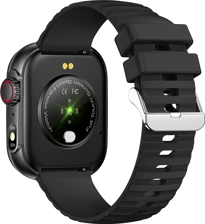 Smartwatch Aiwa SW-A700 2.01\" ekran, Bluetooth thirrje, IP67, 300mAh, e zezë, set me kabllo karikimi magnetik