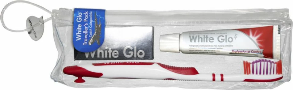 Set udhëtimi për dhëmbë White Glo Travel Pack 16ml