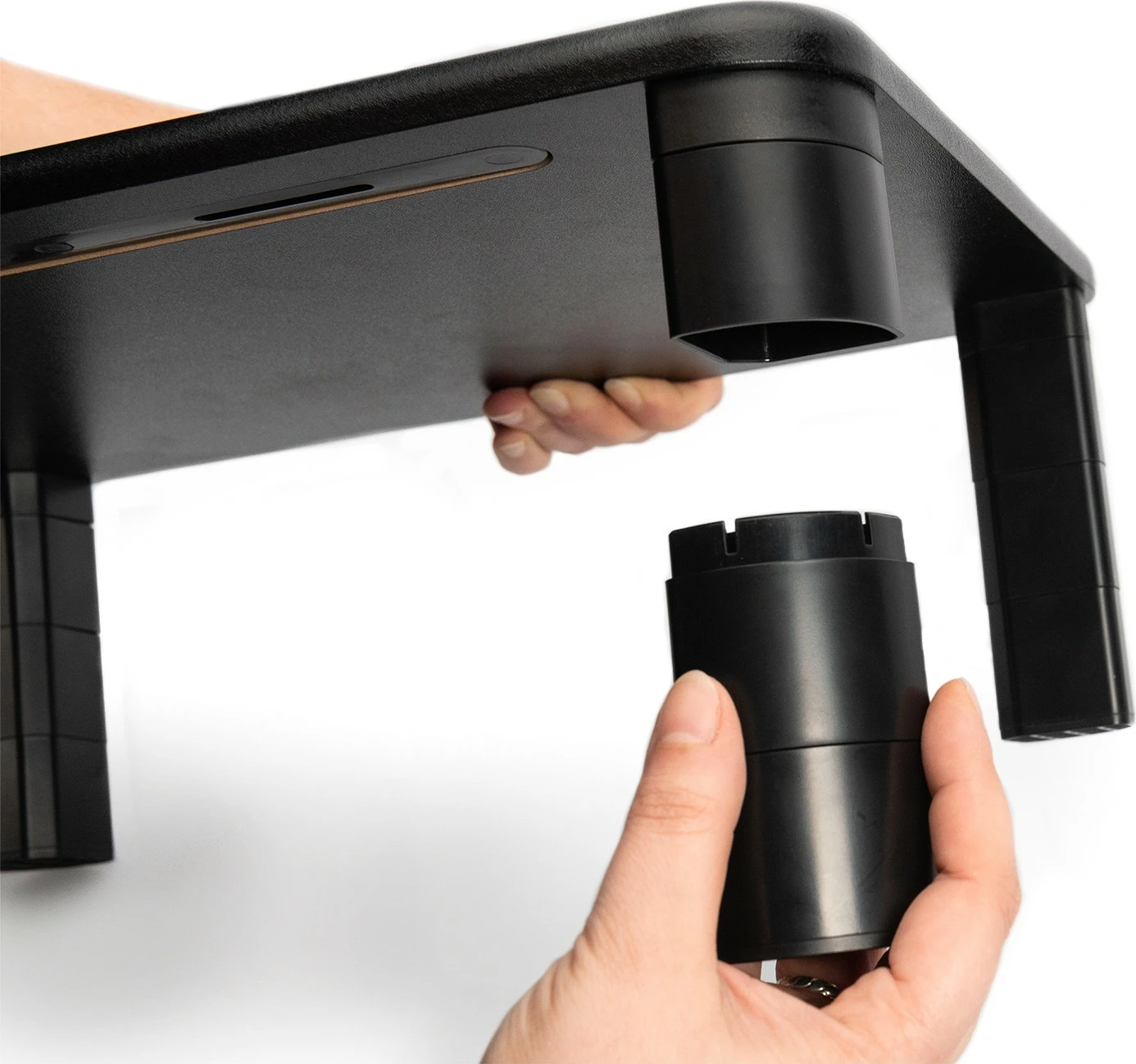 Mbajtës monitori/laptopi Digitus, rregullim lartësie, 400x280mm, ngjyrë e zezë