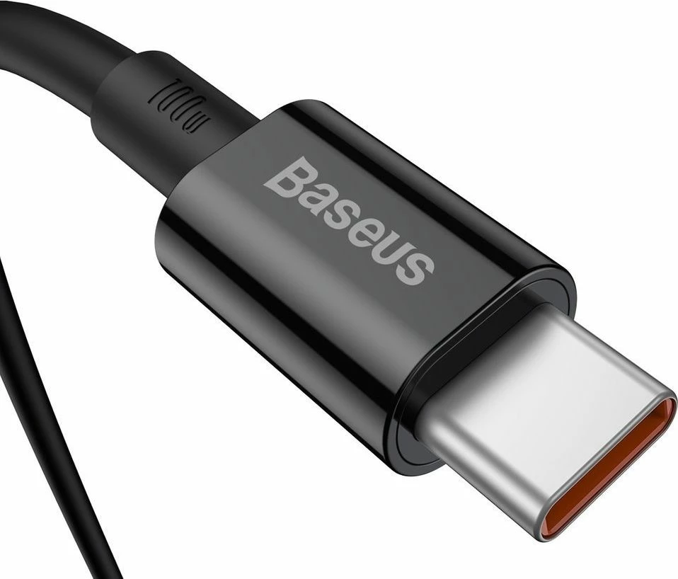 Kabllo USB-C në USB-C Baseus CATYS-B01 (BSU2848BLK) 1 m 100 W e zezë
