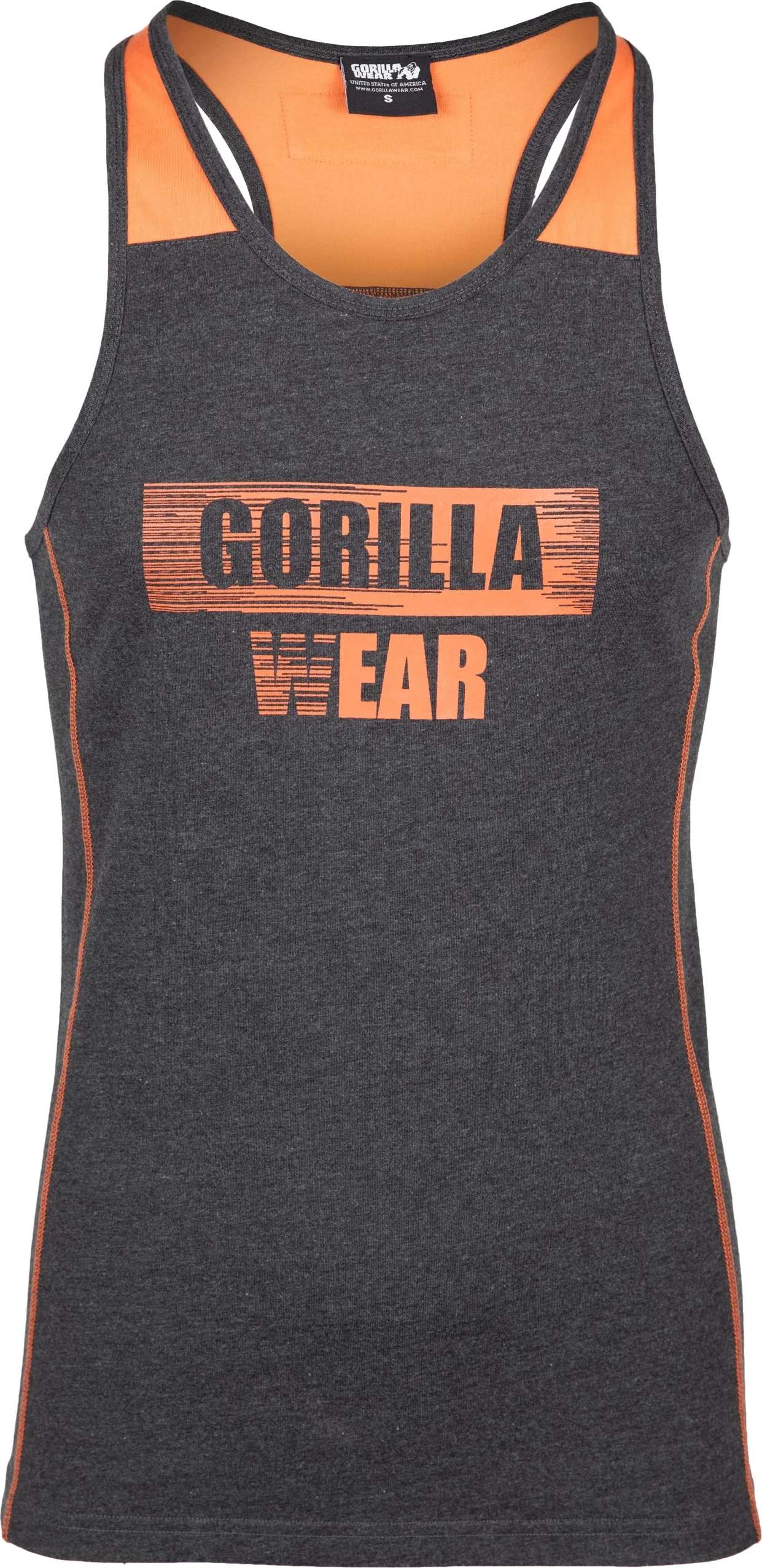 Wallace Tank Top - Gray/Orange [Madhësia: M]