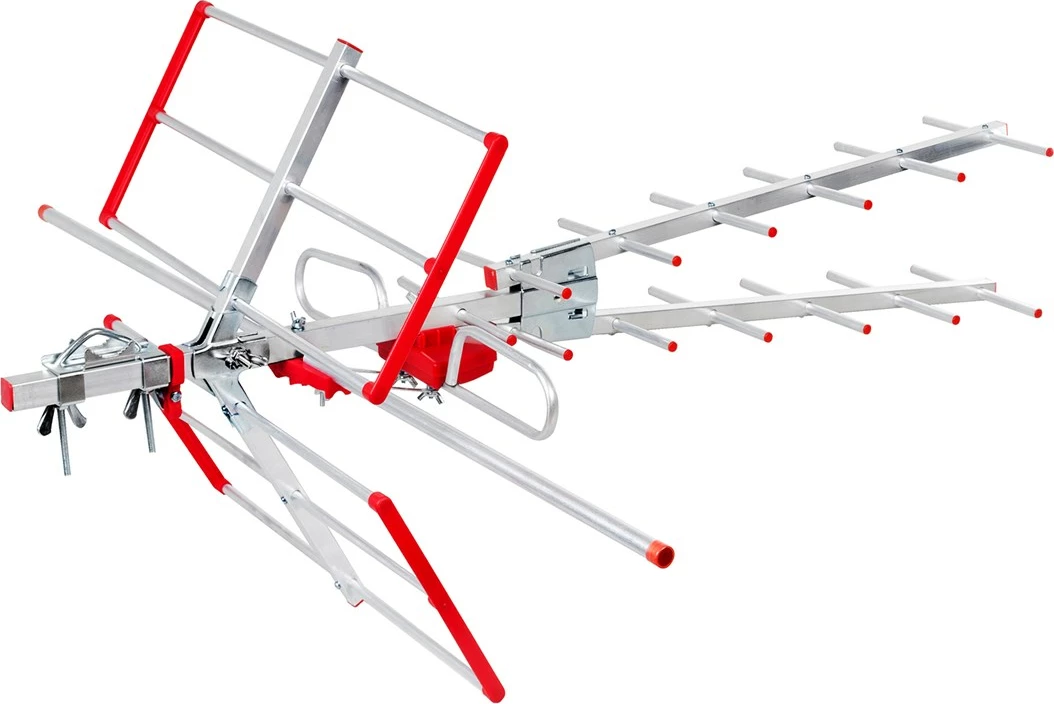 Antenë e jashtme Maclean MCTV-855A, argjend/kuqe