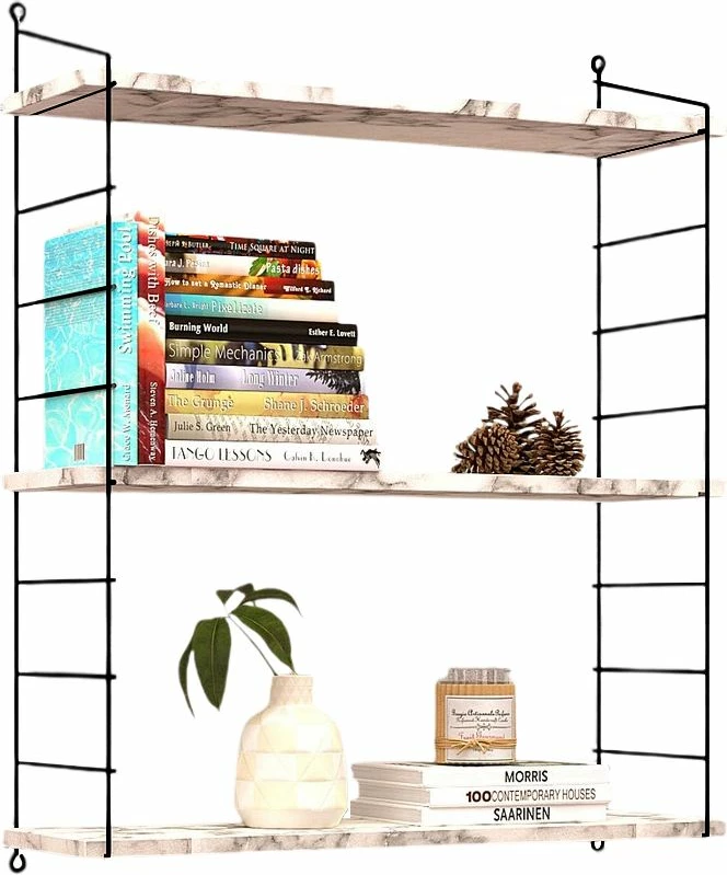 Raft muri Hanah Home, Armoni 3'lu, Carrara Marble
