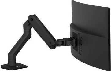 Krah monitori tavoline, Ergotron HX (45-475-224 / 45475224), deri 19 kg, rregullim lartësie, lëvizje teleshkopike, e zezë mat