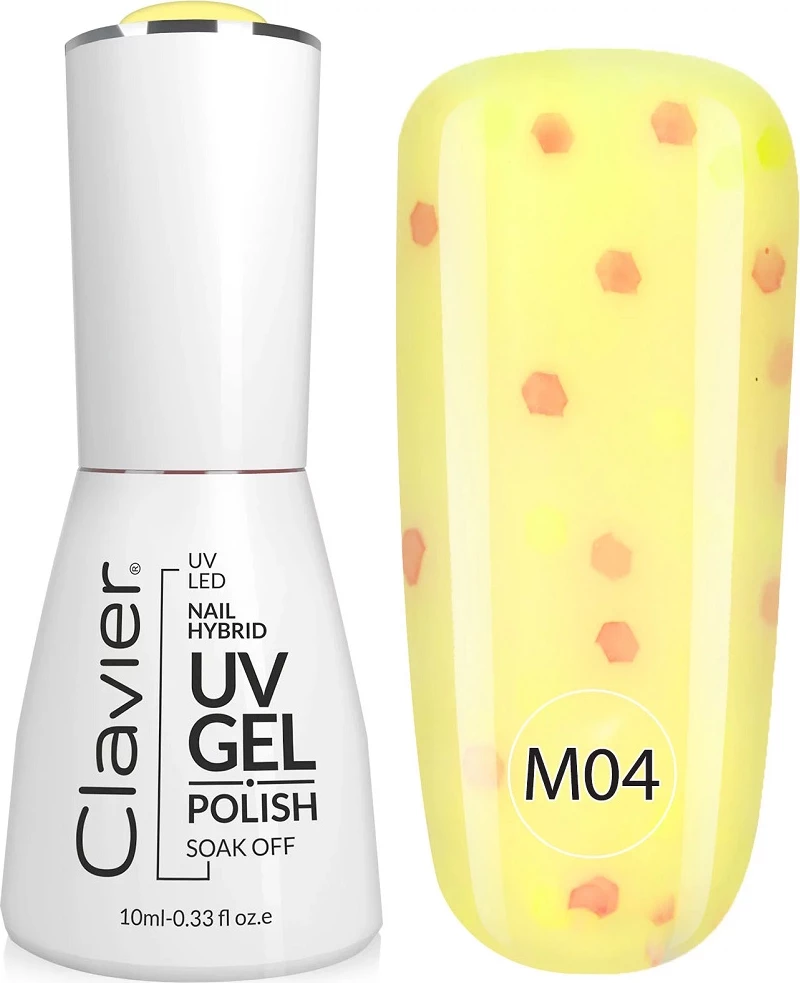 Llak për thonj Clavier Luxury Multi Flavours Hybrid M04 Lemon Curd 10ml