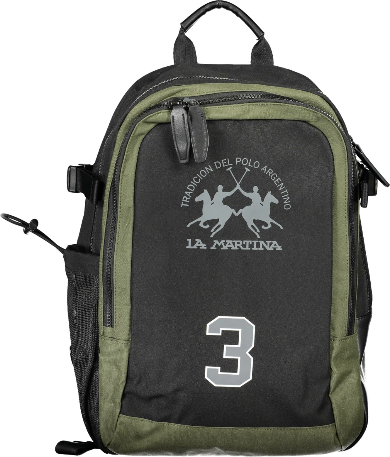 Çantë shpine LA MARTINA per meshkuj, e zezë