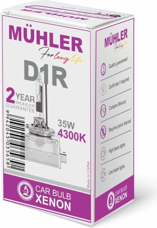 Lampa D1r 4300k 12v Muhler