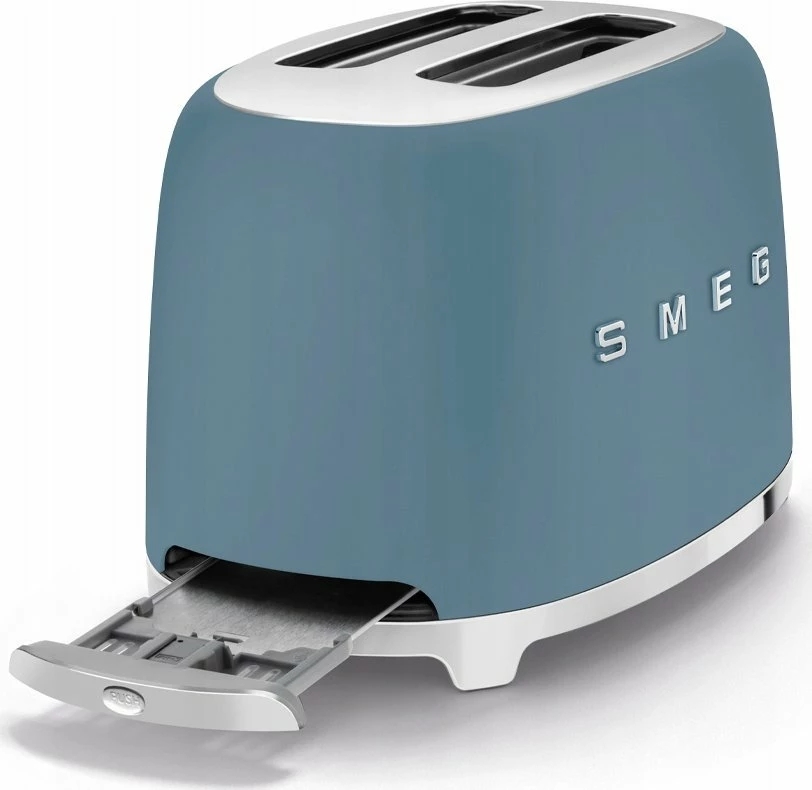 Toster Smeg TSF01SBMEU 950W 2-feta 6-nivele pjekje, Storm Blue