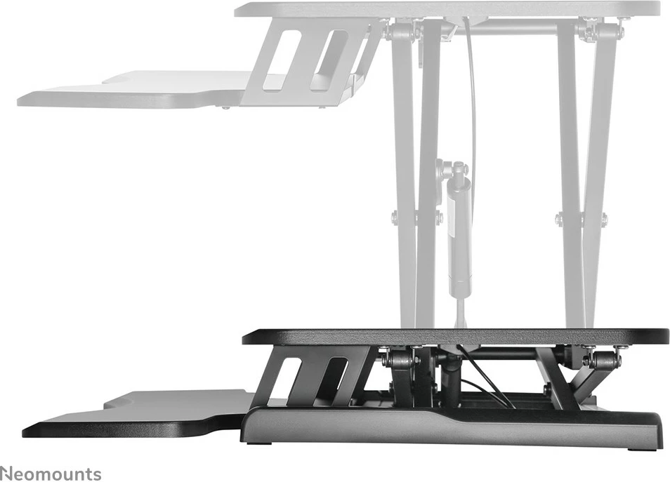 Workstation Neomounts NS-WS300BLACK, tavolinë, 15 kg, e zezë