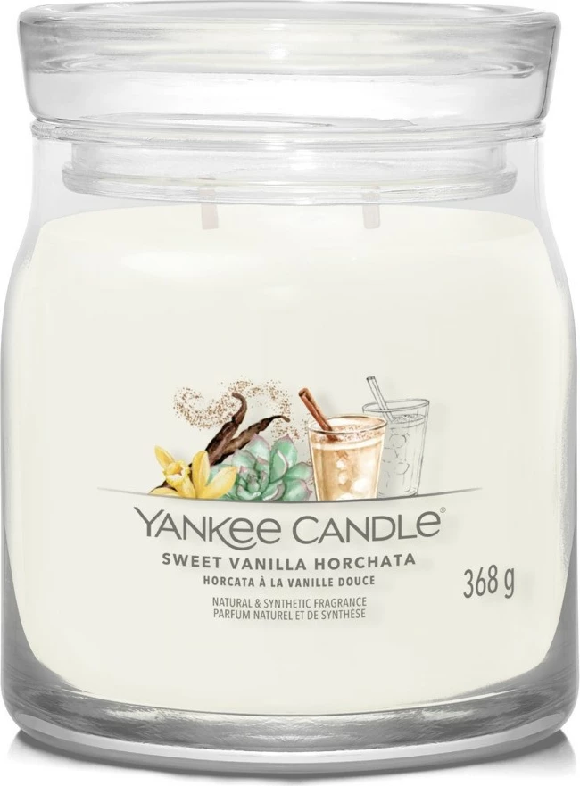 Qiri aromatik Yankee Candle Sweet Vanilla Horchata 368g
