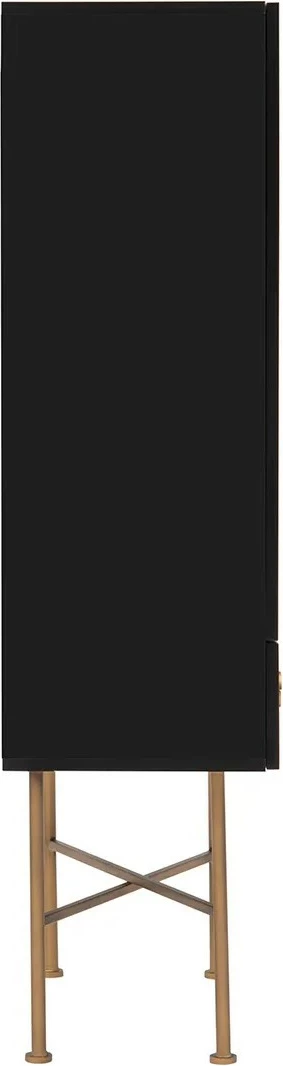 Konsol Skye Decor Cliff 150, e zezë