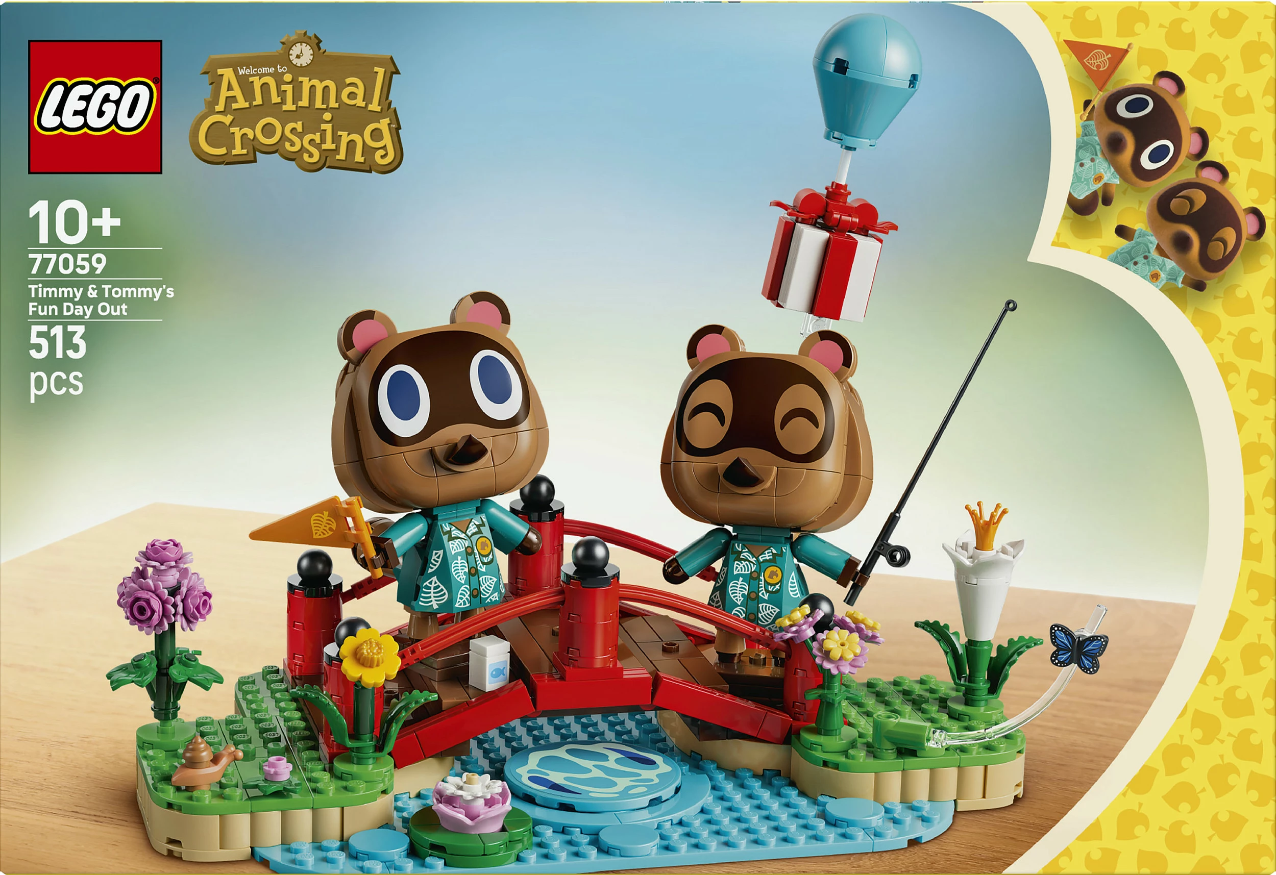 Set ndërtimi LEGO Animal Crossing 77059, 1234 pjesë, 10+, multikolor