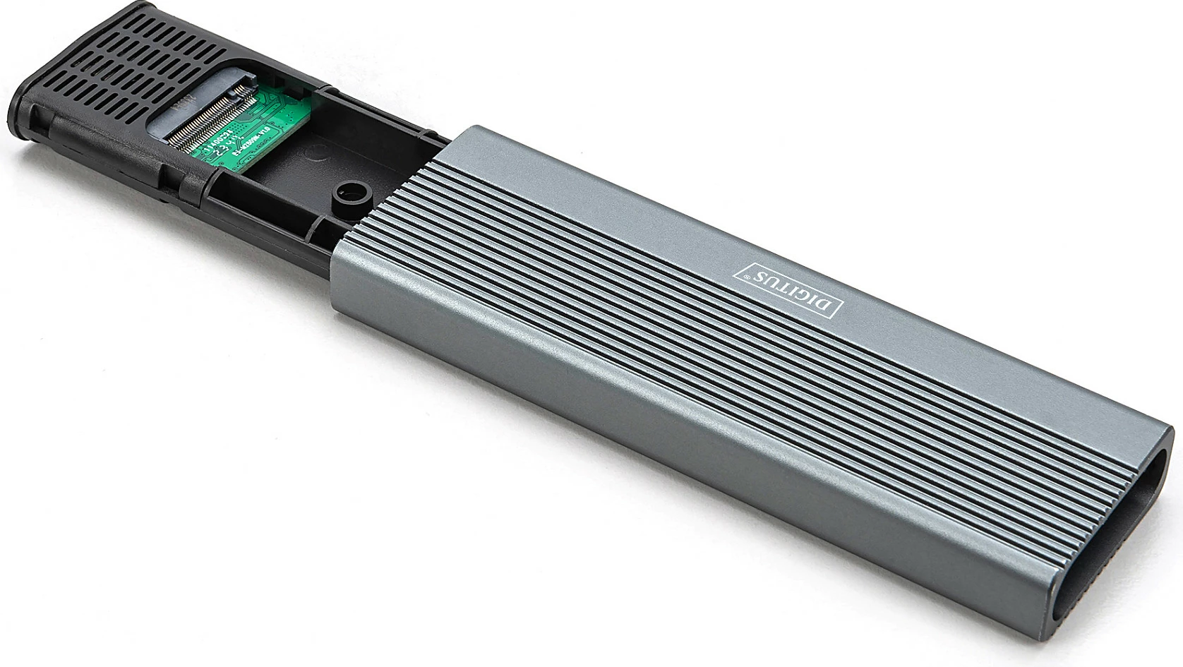 Kasë Digitus SSD M.2 NVMe/SATA, USB Type-C, 8TB, e zezë