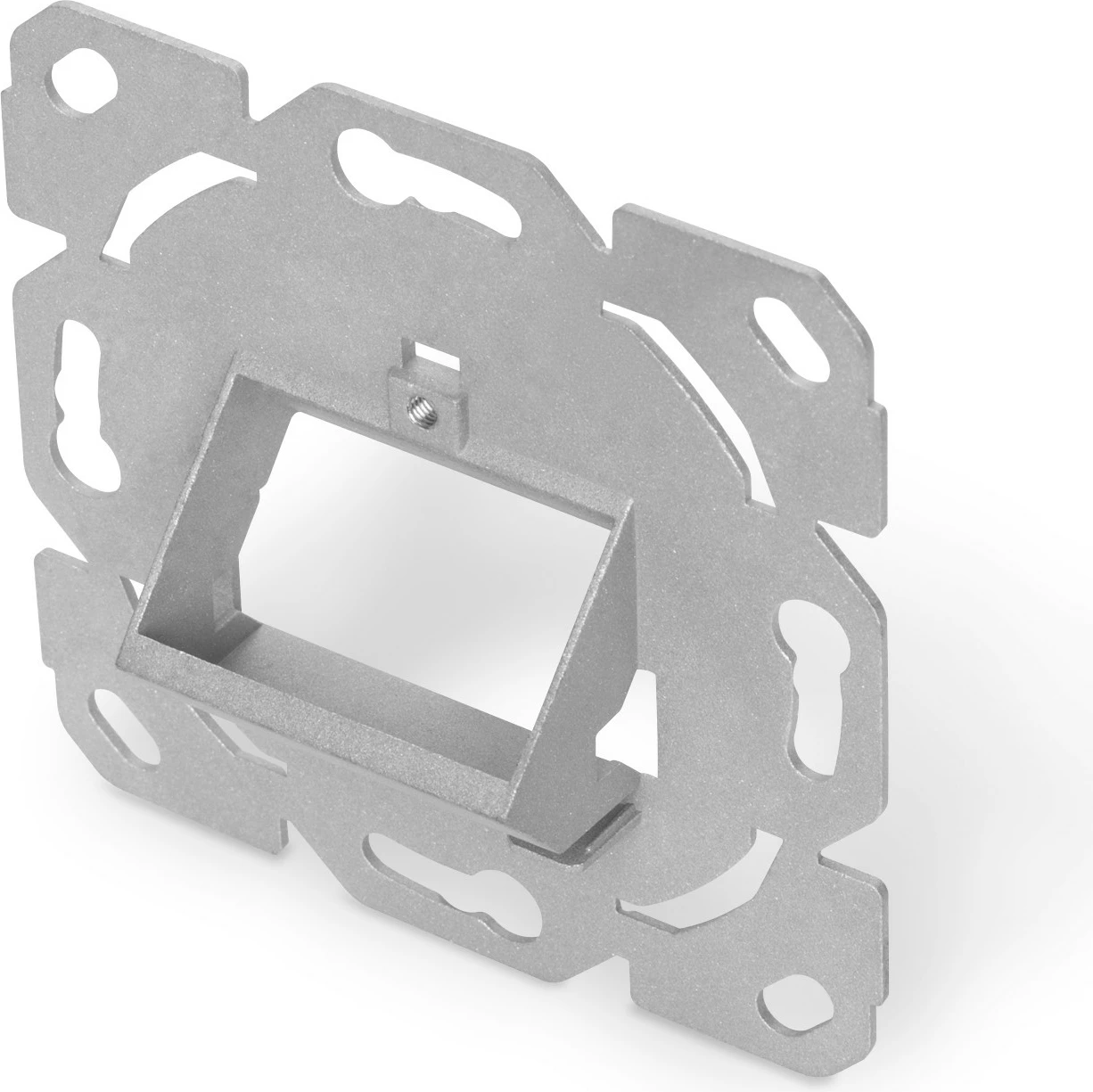 Pllakë murale Digitus për Keystone, metallic, pa vida, 1 portë