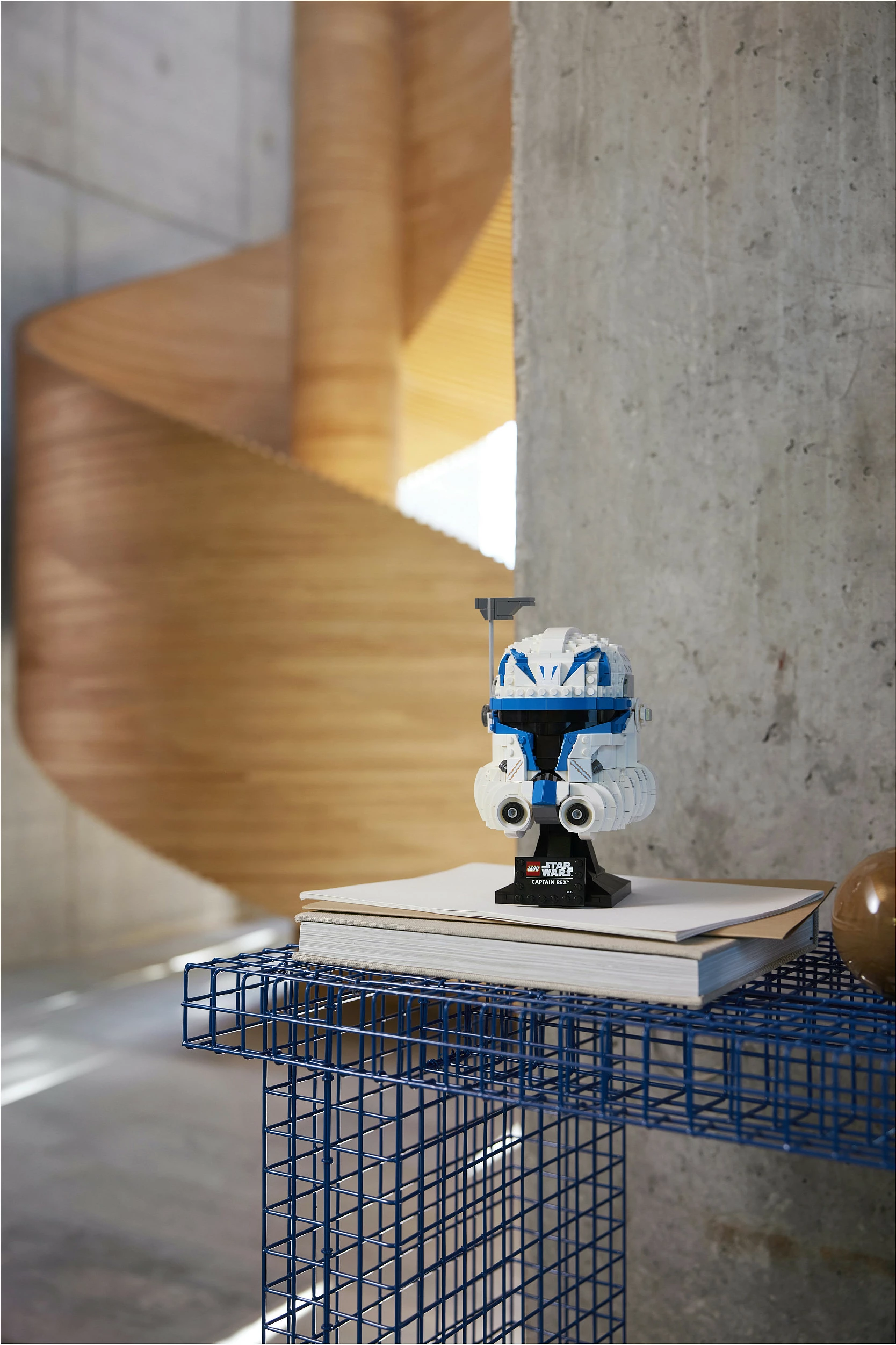 Set ndërtimi LEGO Star Wars Helmetë Captain Rex, 854 copë, shumëngjyrësh