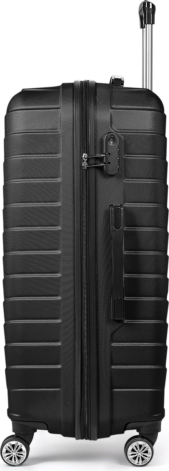Set valixhesh (3 copë), Zoozie Bags, P55UCVLZ01, e zezë