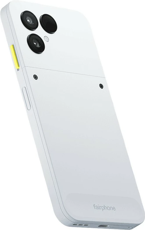 Celular Fairphone 6, 8GB RAM, 256GB, cloud white