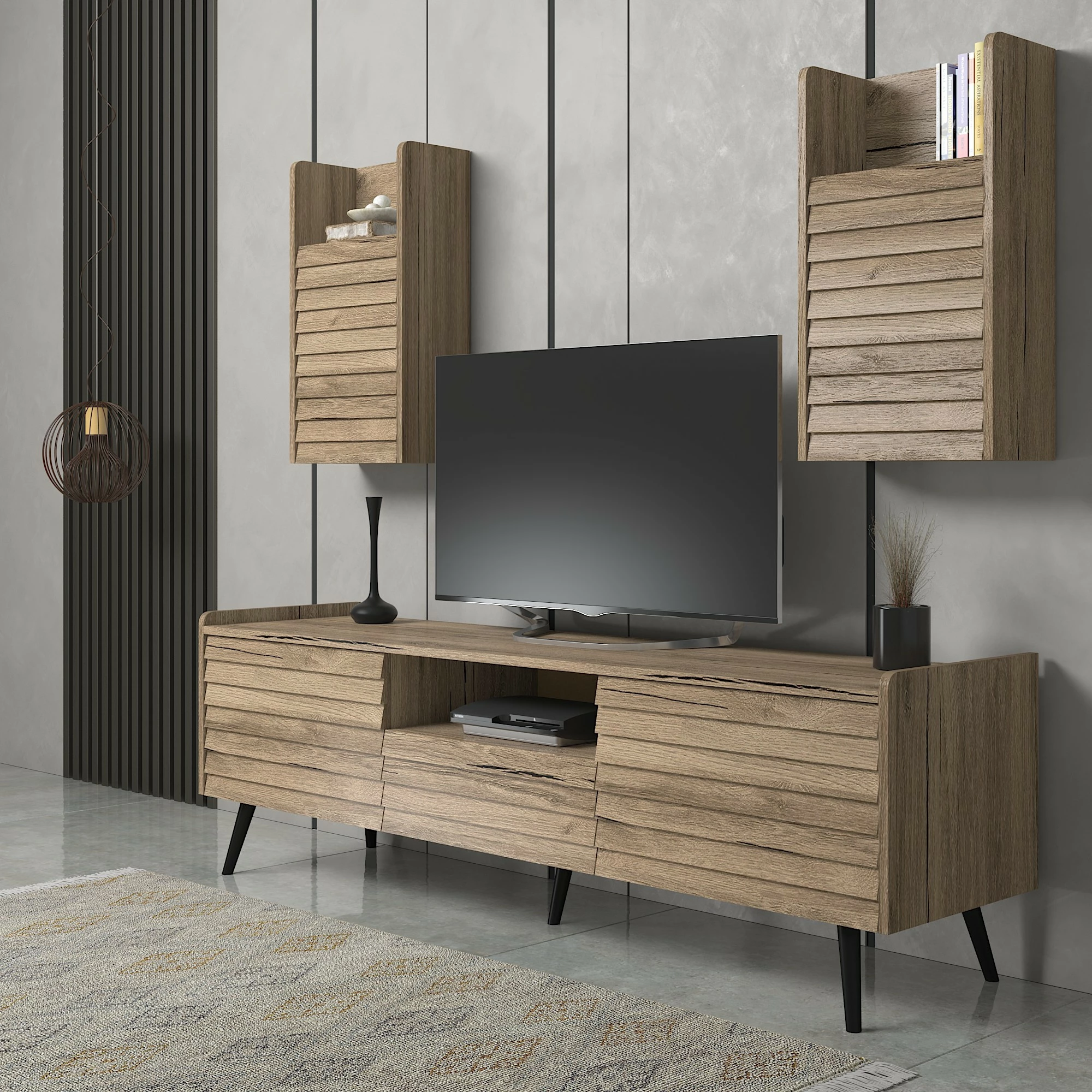 Komodë TV Hanah Home, ngjyrë arre, FRN-7000-1