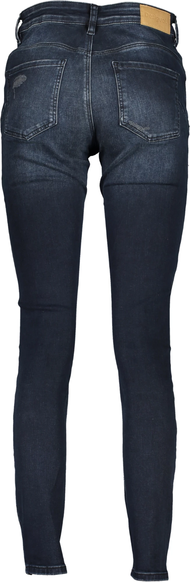 Pantallona xhins Desigual femra, blu [Madhësia: 36]