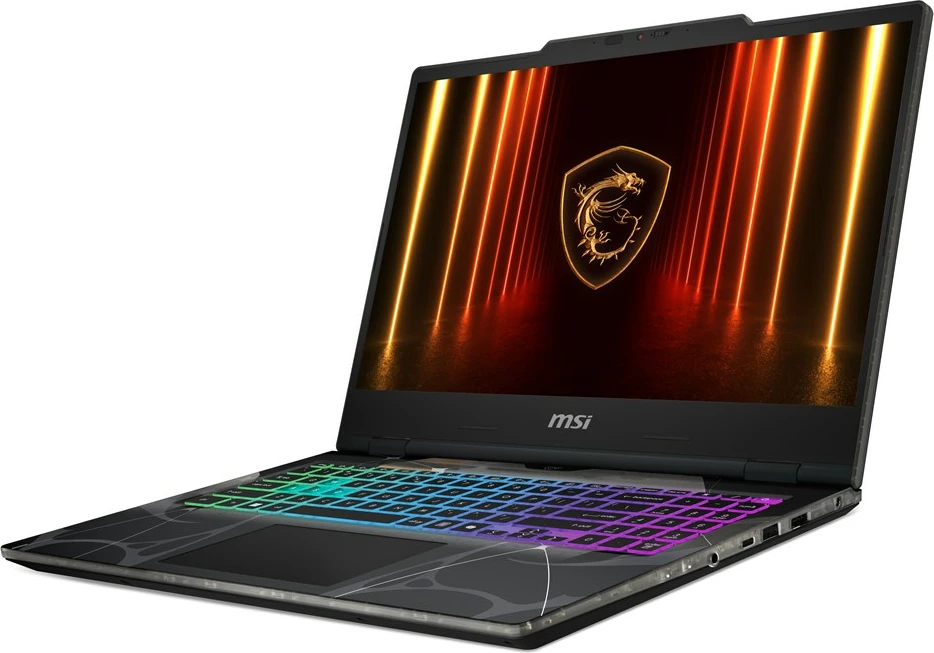 Laptop gaming MSI Cyborg 15 B13WEKG-626XPL, 15.6", Intel Core i7-13620H, 16 GB RAM, 512 GB SSD, NVIDIA RTX 5050, Zi 2