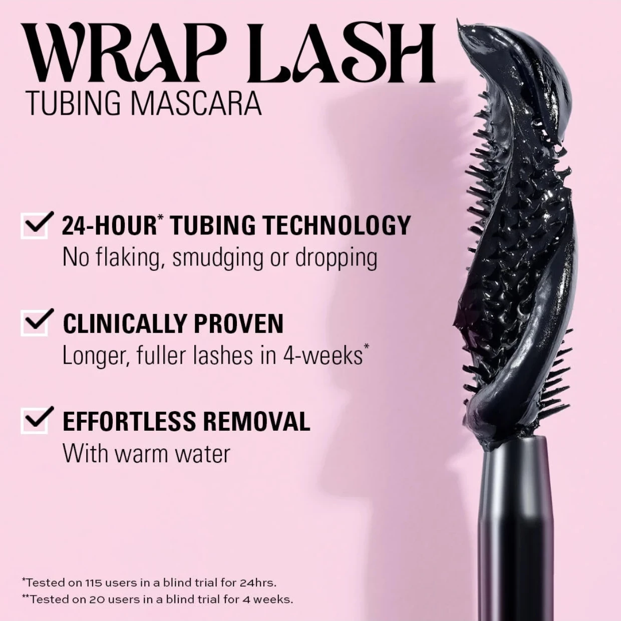 Revolution Wrap Lash - Tubing Mascara - Black