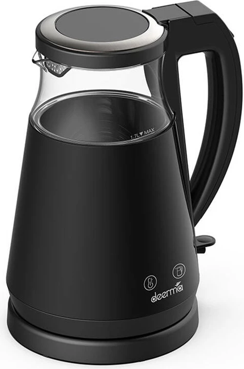 Ibrik elektrik Deerma SH90W me ekran të zgjuar, 1.7L, 1700W, i zi
