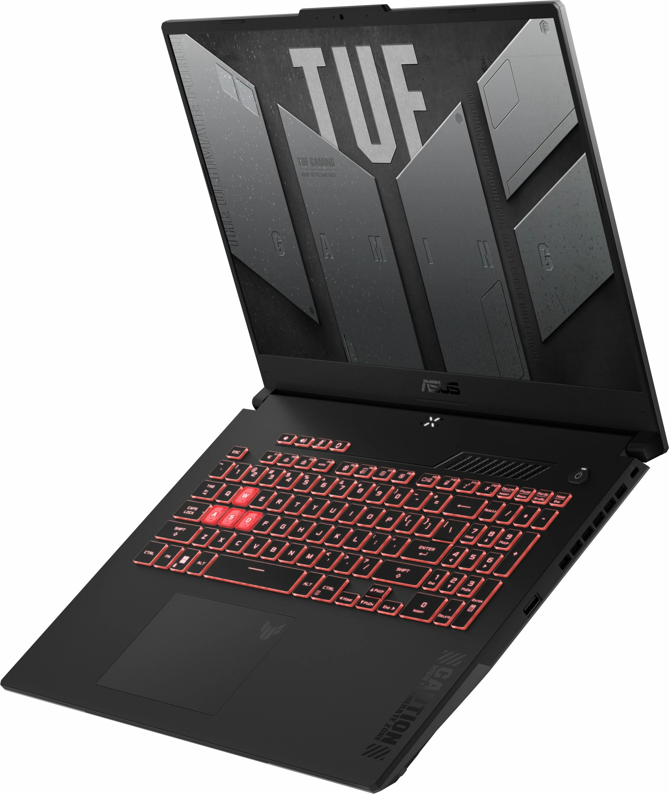 Laptop gaming ASUS TUF Gaming A17 FA707NV-HX051W, Ryzen 5, RTX 4060, 16GB RAM, 1TB SSD, gri