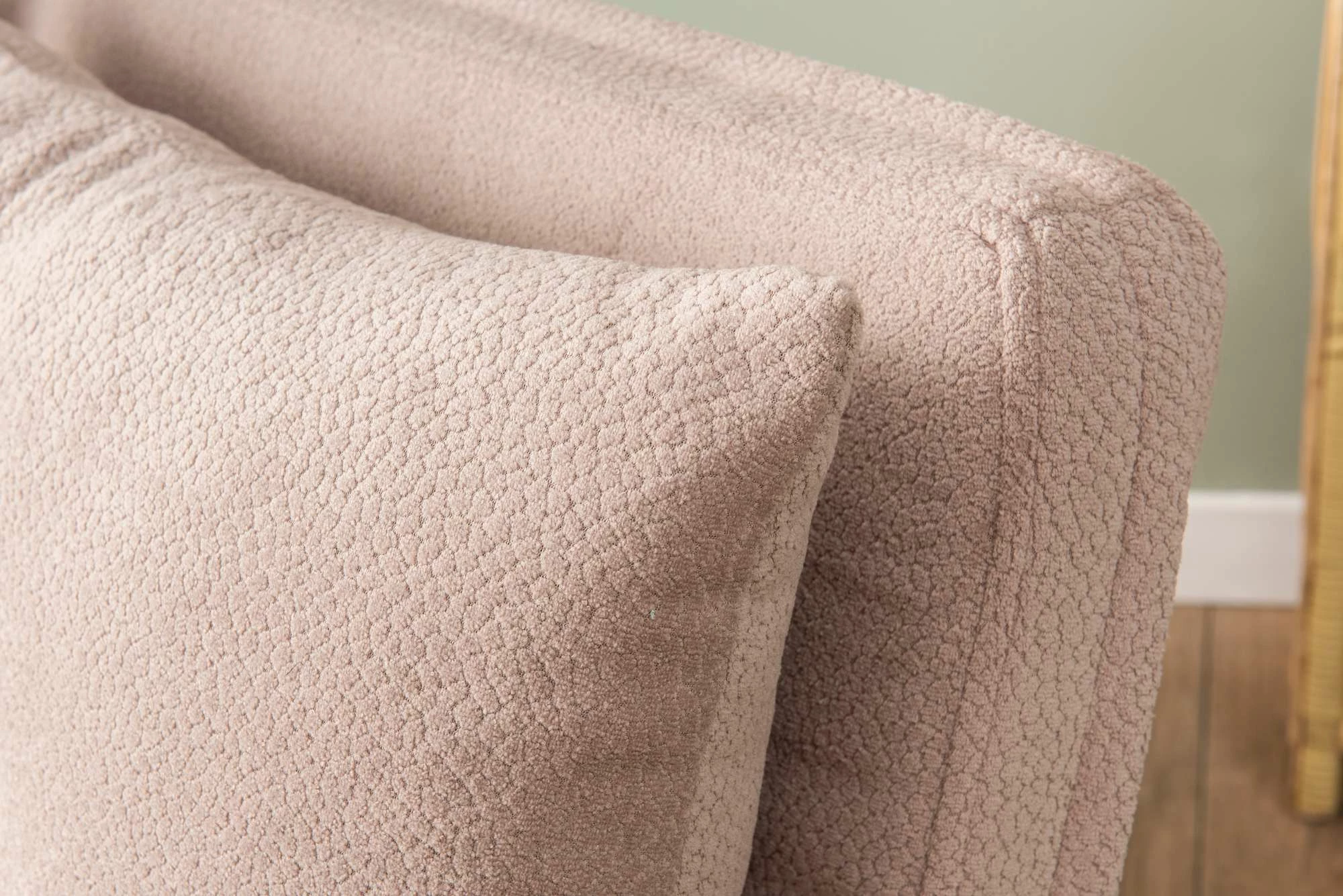 Divan-krevat dy ulëshe, Cosmo, ngjyrë mink, Atelier del Sofa