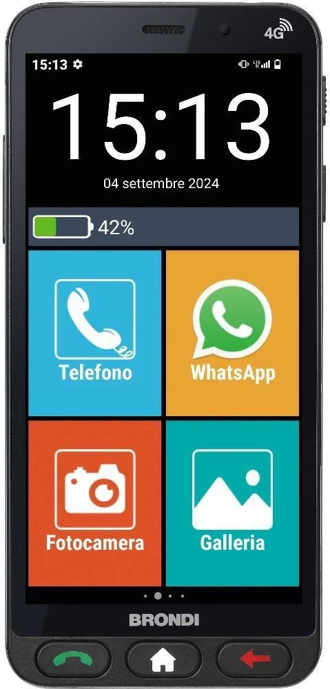 Celular Brondi Amico Vero 4G DS, i zi