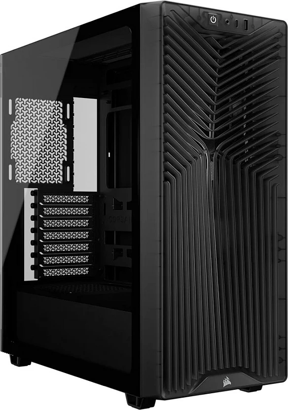 Kasë Corsair 3200D RS Midi Tower, ATX, xham i kalitur, gri