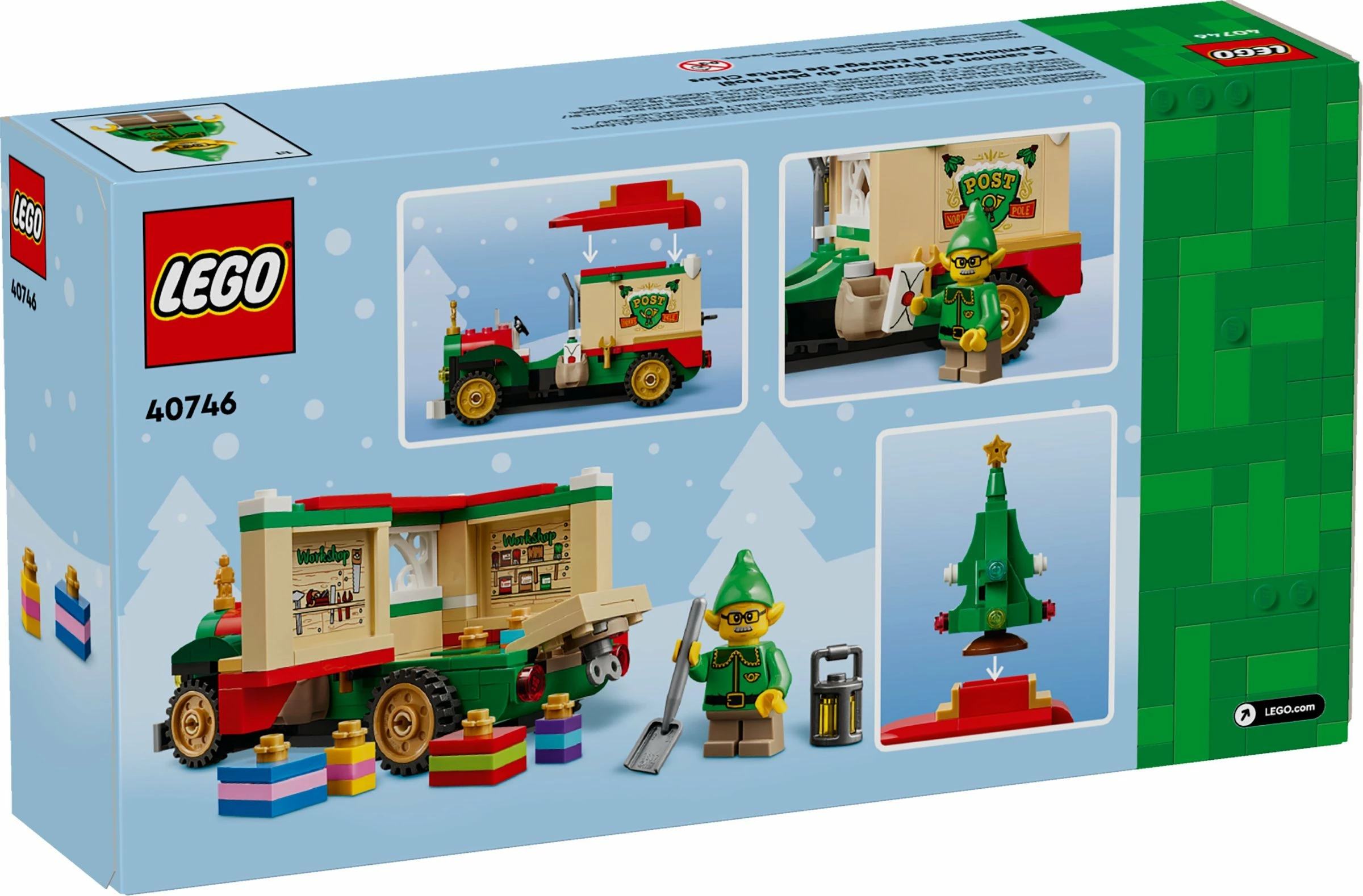 Set LEGO Santa's Truck 40746, 224 copë